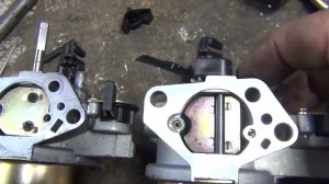 Карбюратор мотобуксировщика, ремонт вала воздушной заслонки.