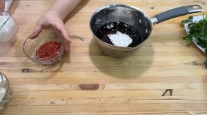 Готовим кисло-сладкий соус !!!