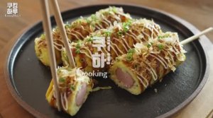 Хот-доги с капустой вместо муки!! Хот-дог окономияки! Супер вкусно!