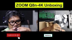 Zoom Q8n 4k Unboxing- curious what's inside?