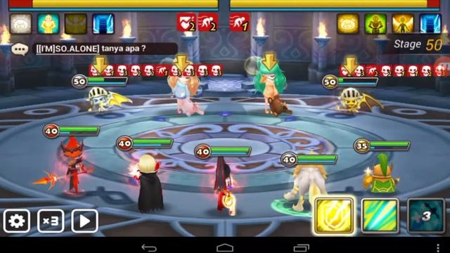 Прошёл 50-й уровень харда ТОА в Summoners War смотреть онлайн