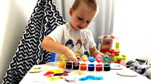 Рисуем пальчиками. Пальчиковые краски для детей