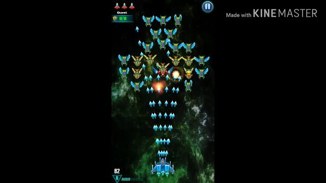 Galaxy Attack: Alien Shooter - Endless Mode Gameplay #1 смотреть онлайн