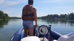 Лодка Солар 500 + Mercury 50 EO рулевое управление │ тюнинг лодок солар │стихия воды абакан
