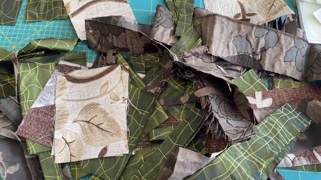 Покрывало на заказ готово! Лоскутный блок Исчезающий квадрат. Шьем из остатков штор. Печворк Ч. 3 смотреть онлайн