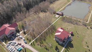 Эко-ферма «Алексино-Истра», вид сверху, JAM13, май 2021