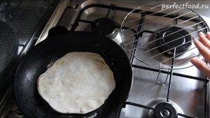 Домашние лепёшки чапати, пита. Рецепт бездрожжевых лепёшек