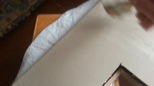 Рисунок под орех китайским фактурным шпателем