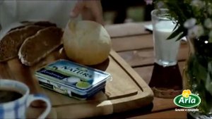 Рекламный ТВ ролик творожного сыра Arla Natura® - 20 сек.