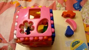 Сортер игрушка логический куб