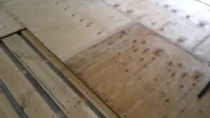 Фанера используется при монтаже теплых полов