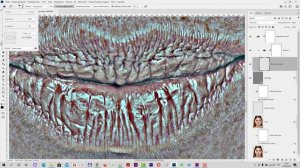 Ретушь частотное разложение пошагово. Работа с текстурой, разглаживаем морщины, поры, губы. Часть 1