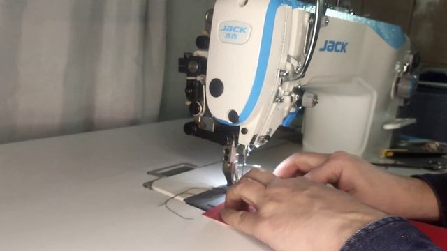 Шов "в замок". Прочный шов для больших нагрузок.