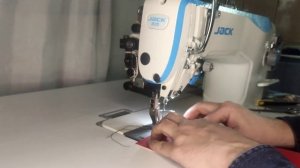 Шов "в замок". Прочный шов для больших нагрузок.