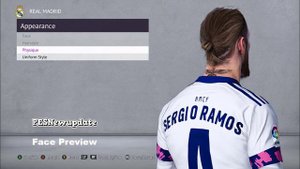 PES 2020 Faces Sergio Ramos by SO PES