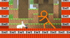 [ПЕРЕЗАЛИВ] TNT Land - Animation vs. Minecraft Shorts Ep. 12.