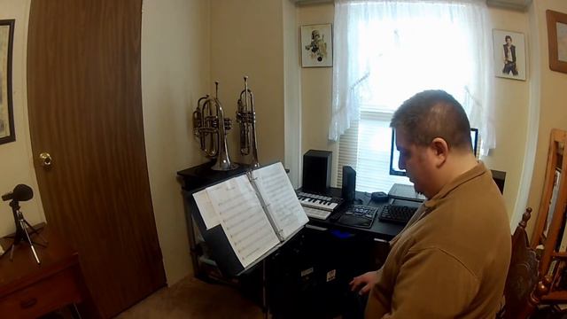 Hornpipe by G.F. Handel (Piccolo Trumpet and Organ) смотреть онлайн