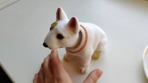 Игрушка маятник на торпеду автомобильная "Собака, качающая головой"