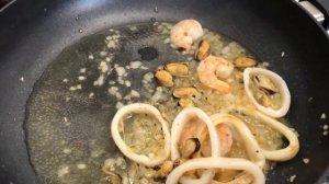 Паста с морепродуктами как в ресторане. Что приготовить на ужин?#паста