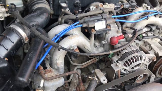 Работа мотора EJ15, Subaru Impreza GG2