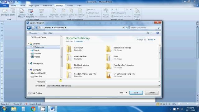 Mail Merge In Word In Hindi – Mailing Tab Ms Word || सीखे मेल मर्ज को हिंदी में Ms - Word में смотреть онлайн