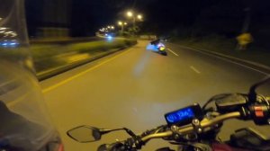 Yamaha MT 09 x Honda CB 650R ?? Rodada nocturna Palmas Medellín