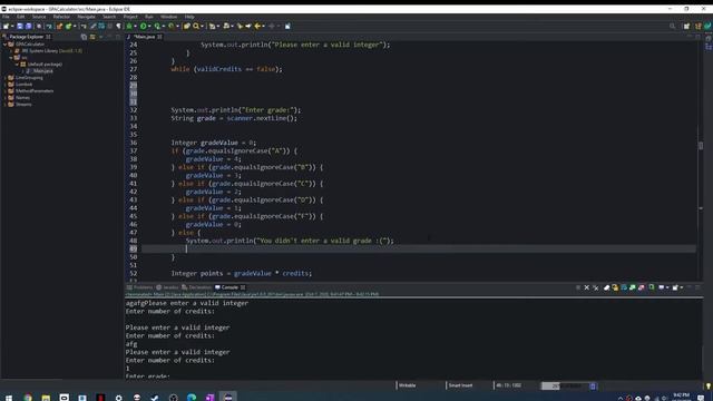 Create a GPA Calculator in Java - Full Tutorial with Source