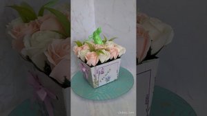 Букеты из мыльных роз