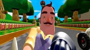 ПРИВЕТ СОСЕД В СУПЕР МАРИО КАРТ!HELLO NEIGHBOR ГАРРИС МОД!SUPER MARIO KART GARRY'S MOD!ШОУ ХРИПЛЫХ!