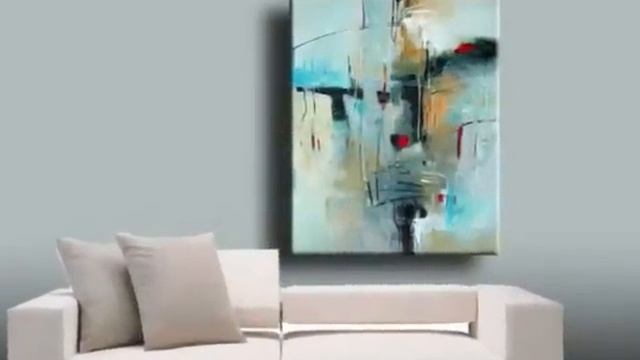 Abstract Modern Art Contemporary Painting by Filomena de Andrade Booth смотреть онлайн
