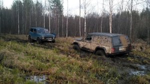 ЗСК переправа через речку Калинка Джипы, Нивы и Рубикон. Без лебедки не суйся | OffRoadSGT