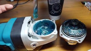 Замена смазки в Makita GA5041C. Смазка ULTRA 0 от ВМПАВТО