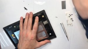 Lenovo Tab 4 10'' TB-X304L - Замена Сенсора и Дисплея / Sensor and Display Replacement Disassembly