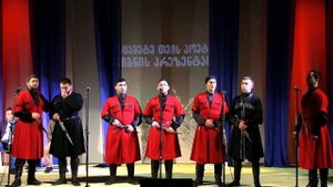 Абхазские песни в исполнении грузинских ансамблей