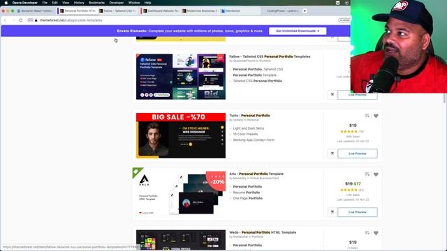 Web Developer Portfolio (Fullstack C# .NET)