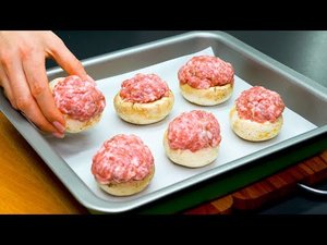 Это блюдо из грибов и мясного фарша новый хит?