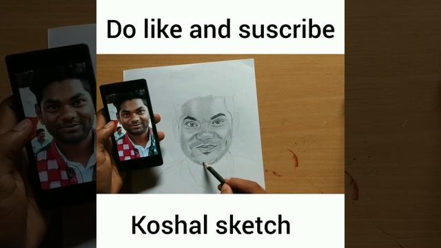 #jogesh jojo sketch#hitesh arts #koshalsketch смотреть онлайн