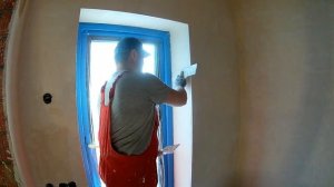 КАК быстрее и качественнее клеить стеклохолст на откосы / стеклохолст на шпаклевку