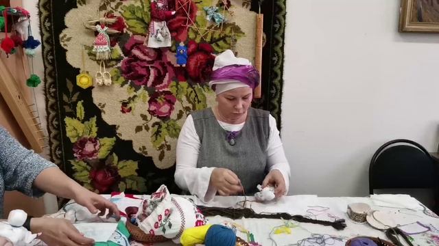 Мастер-класс по изготовлению куклы Желанницы (1080p).mp4 смотреть онлайн