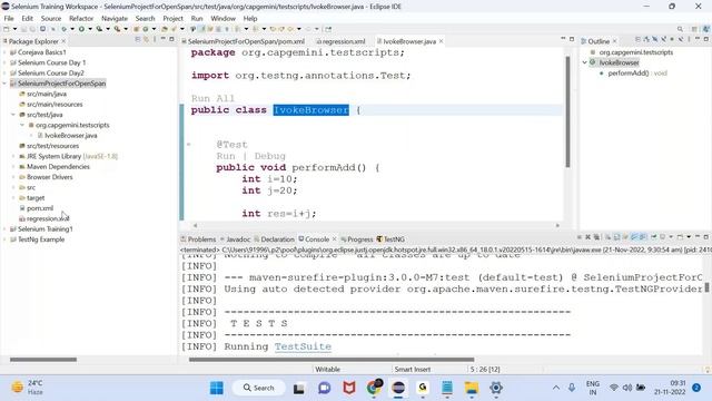 Day 23 Install Maven and Creating Maven Project смотреть онлайн