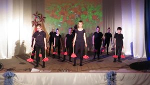 "Красные маки" -танец ко Дню Победы 8 мая 2022 г