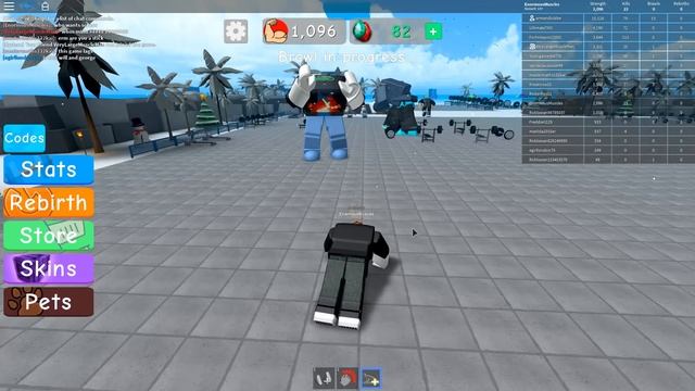 getting big muscles on roblox смотреть онлайн