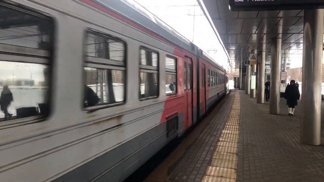 ЭД4М-0050 На станции Аминьевская
