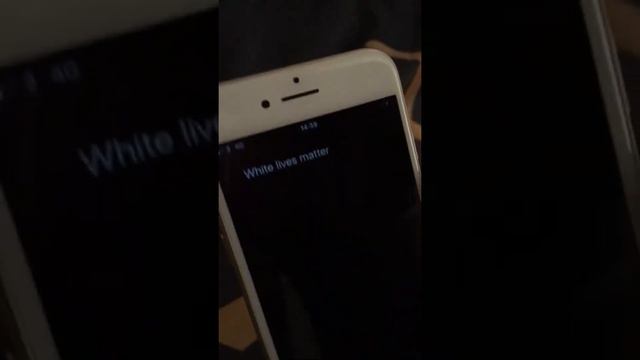 Apple Owned Siri - "Black/White Lives Matter"