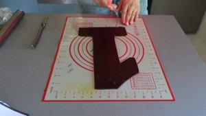 Торт Цифра. Шоколадный  пломбир. Number cake.