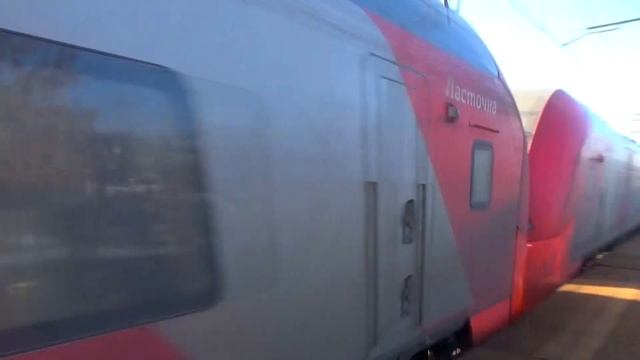 "Пыльная Ласточка!" Электропоезда ЭС1-027 + ЭС1-021 №729 "Нижний Новгород - Москва" смотреть онлайн