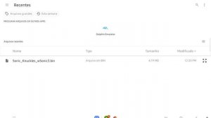 Como baixar Sonic 3 air para Andorid, Selecionar o save data 100% e como ativar o debug mod+