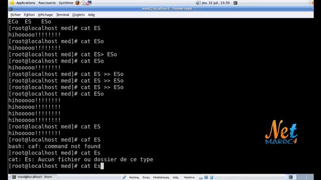 12-caractères spéciaux linux "entre et sortie et pipe" #darija смотреть онлайн