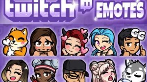 I will create custom twitch emotes and sub badges