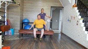 У119 ПОСЛЕ ТРАВМЫ ПРОРАБОТКА ГЛУБИННЫХ МЫШЦ! ЛФК ДОМА!